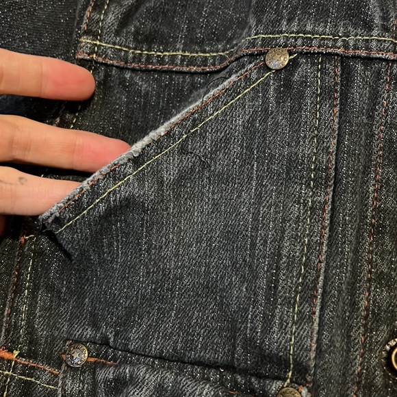 French Toast Denim Jacket - Picture 3 of 4